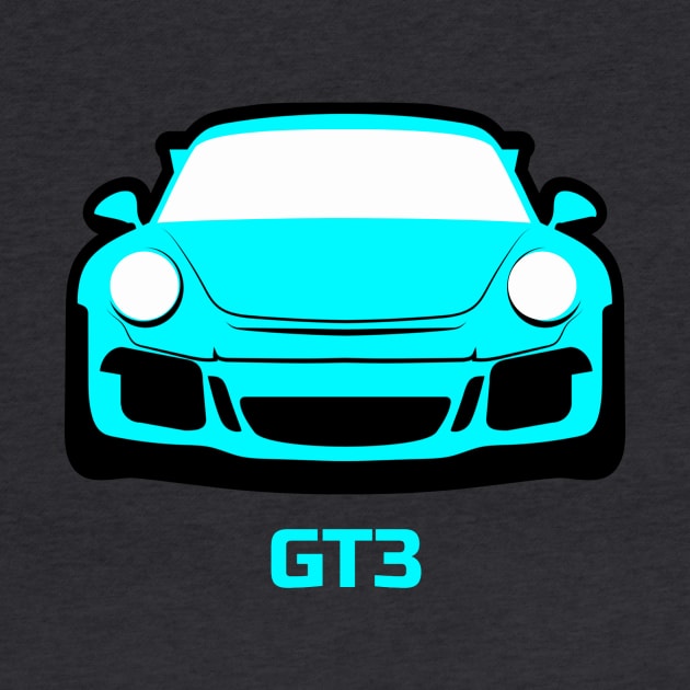 Porsche 911 GT3 Miami Blue by Carsncoolstuff